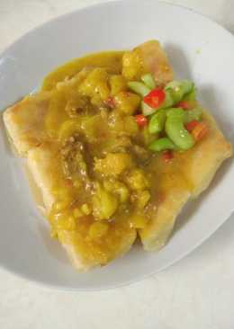 Martabak Har (martabak telur kuah kari)