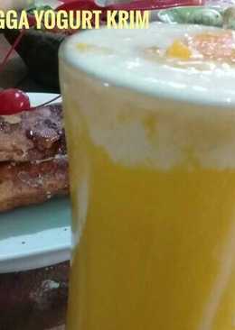 Jus Mangga Yogurt Krim