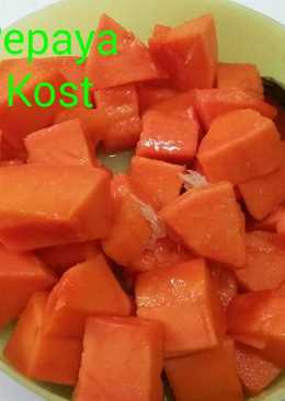 Manisan Pepaya Ala Anak Kost