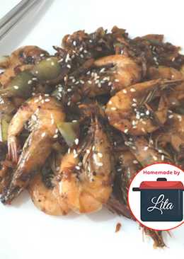 Udang lada hitam spesial mudah enak #homemadebylita