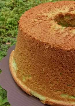 Pandan Chiffon cake