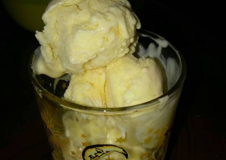 resep Mango Ice Cream