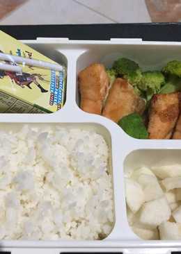 Bekal Anak "Salmon Teriyaki"