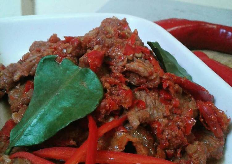 resep Balado daging kurban ??