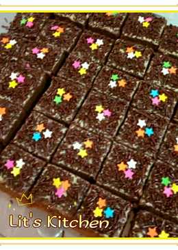 Cake coklat putih telur