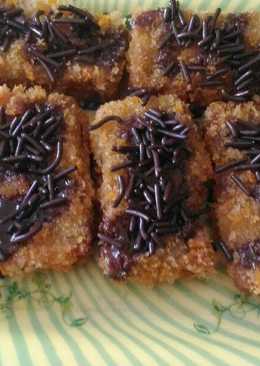 Nugget pisang cemilan balita