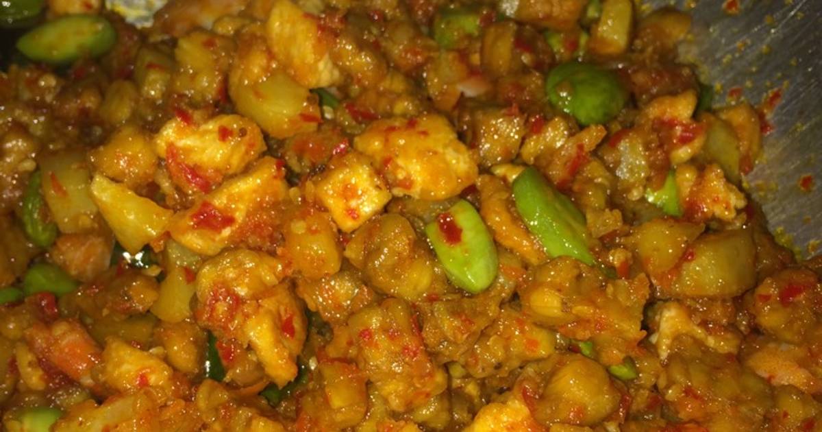 14 resep sambal  goreng tempe  tahu pake pete  enak dan 