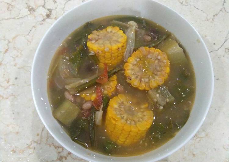 resep lengkap untuk Sayur Asem Jagung