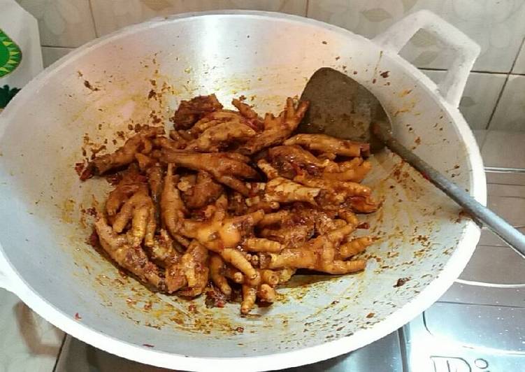 gambar untuk resep makanan Ceker kecap