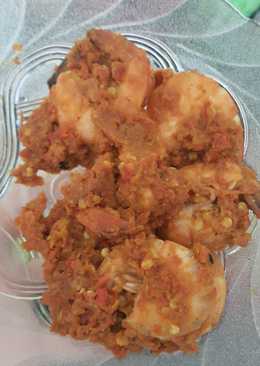 Udang balado ala sherly