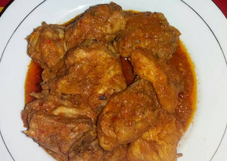 resep lengkap untuk Ayam Palekko