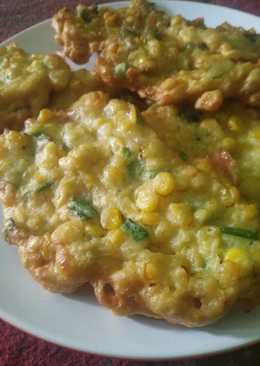 Perkedel jagung kriuk