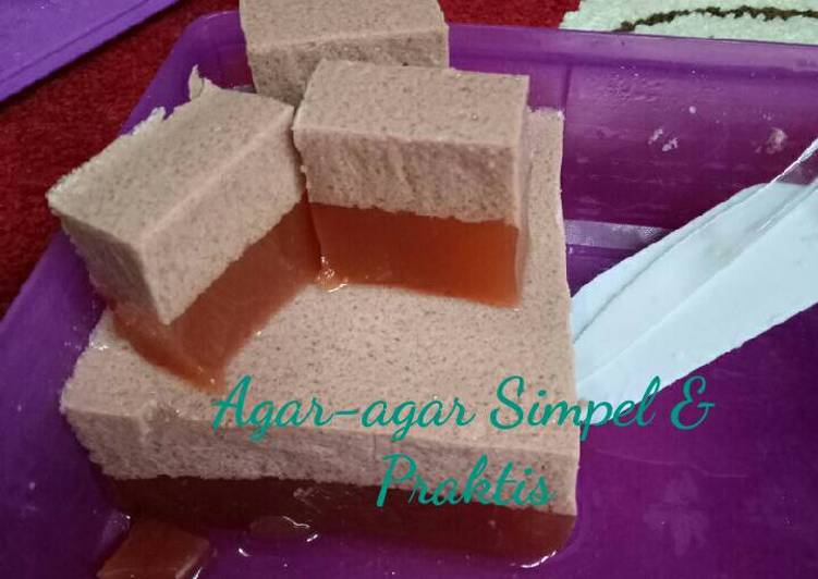 bahan dan cara membuat Agar-agar Simpel & Praktis