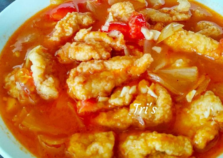 resep Ayam Asam Manis Pedas