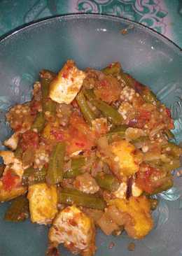 Terong Tahu Kacang Panjang Balado