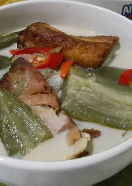 Lodeh terong ikan asap