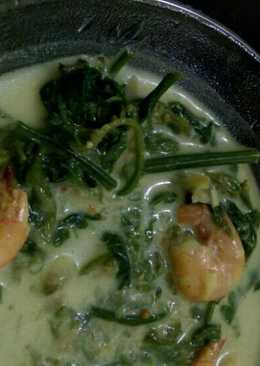 Gulai Pakis dengan Udang