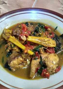 Patin bumbu kuning + kemangi