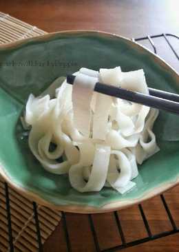 Mie Kwetiau Homemade (free gluten)