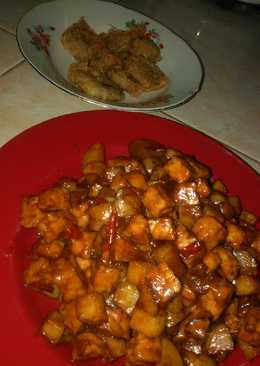 Semur Kering tempe kentang