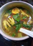 Sayur asem bumbu kuning ceker