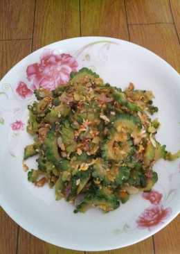 Sayur pare urak arik telor