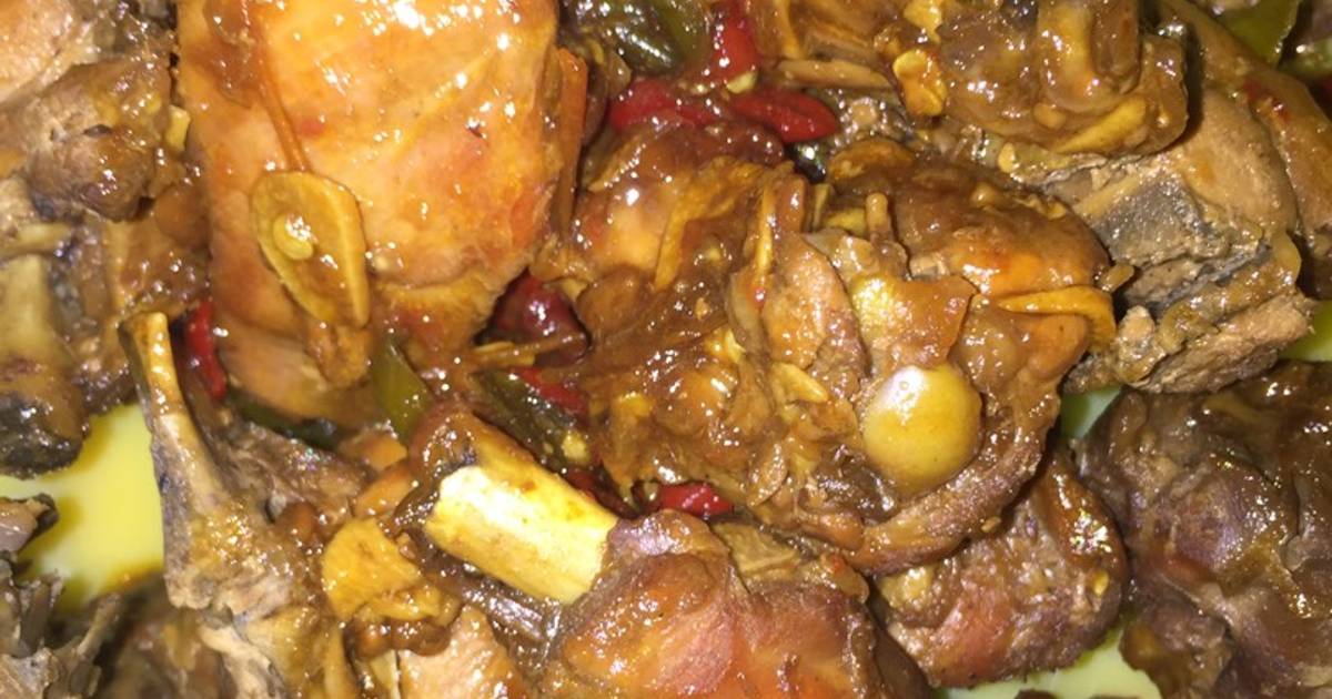 Resep Ayam kecap tauco ala Nailul Huda