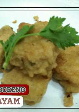Tahu goreng isi ayam