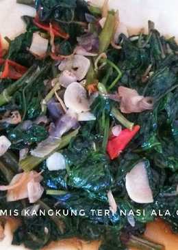 Tumis Kangkung Teri Nasi