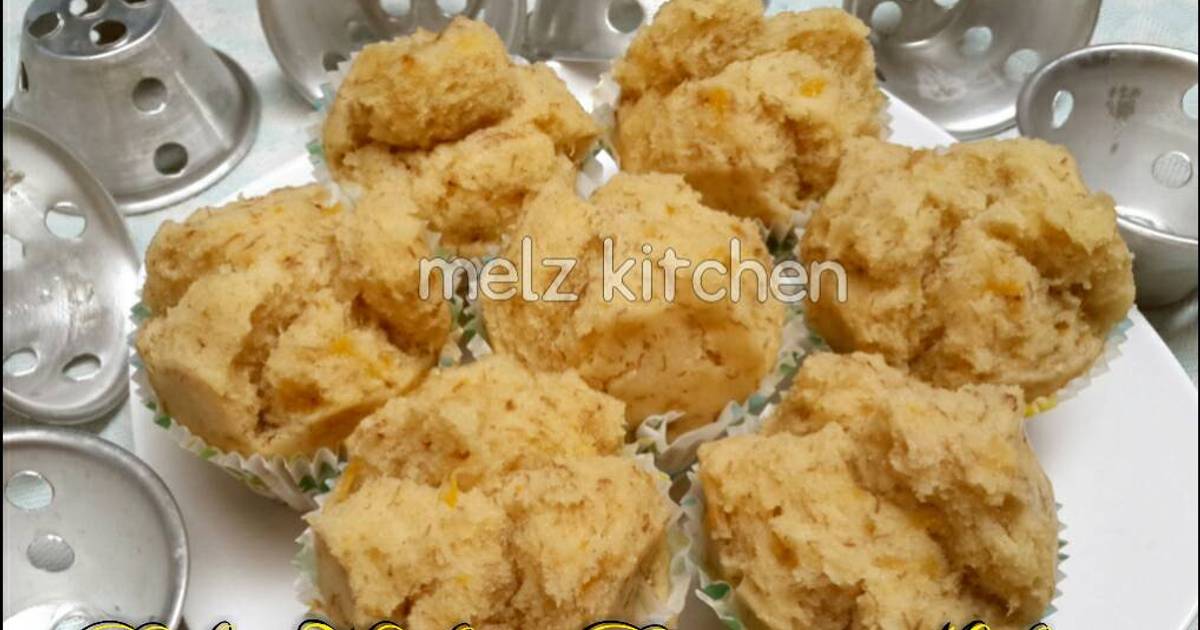 Resep Bolu Kukus Pisang Mekar