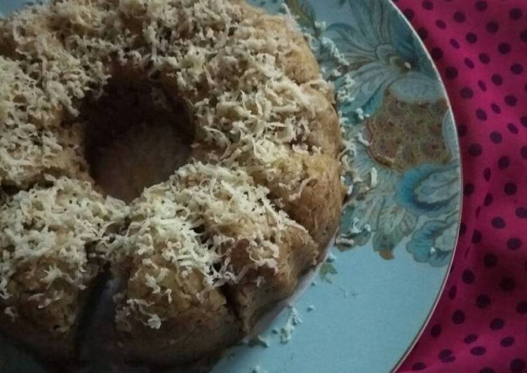 gambar untuk cara membuat Bolu Pisang Keju Kukus