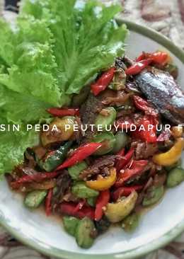 Asin peda petai