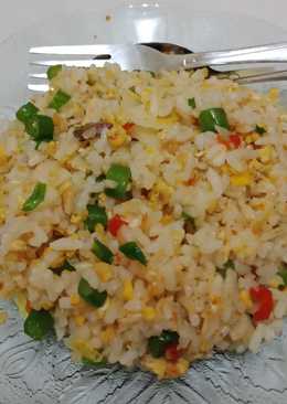 Nasi goreng sayur pedass