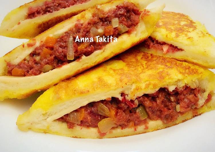 gambar untuk resep Sandwich Goreng isi Kornet