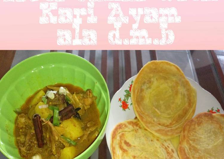 resep makanan Roti Canai with Kari ayam