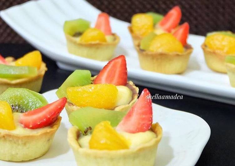 cara membuat Fruit Pie (pie buah)