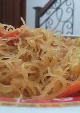 Bihun wortel dan kol putih