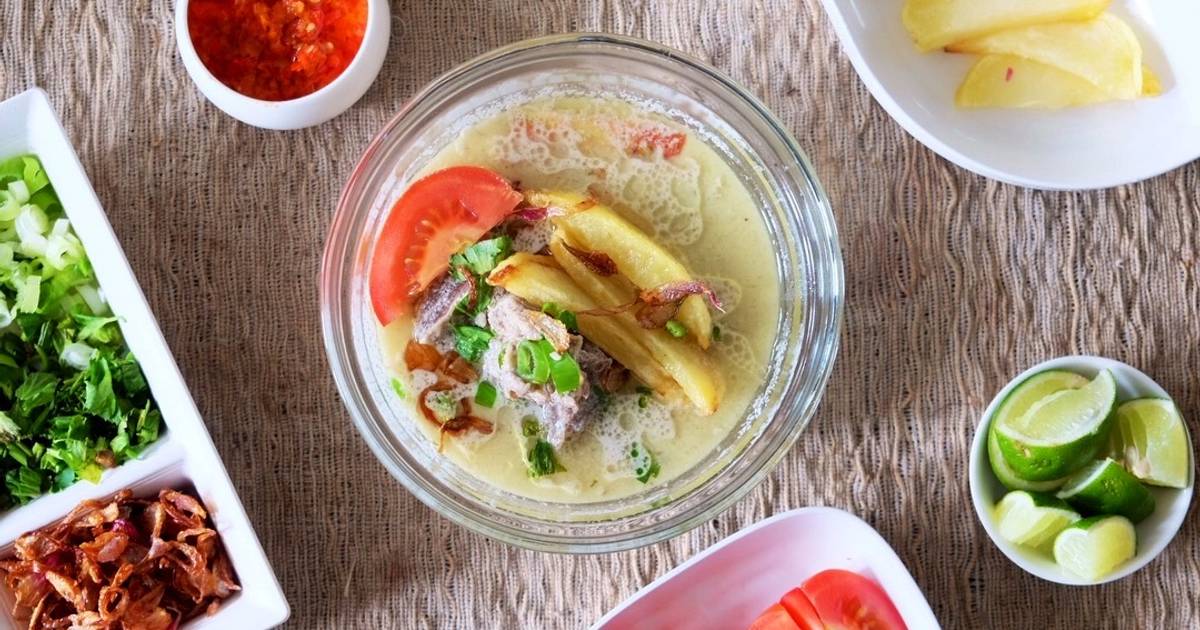 Resep Soto Betawi Simple (Kuah santan & susu) by Meliza Sopandi