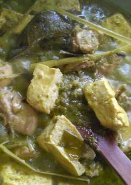 Ayam rebus cabe ijo