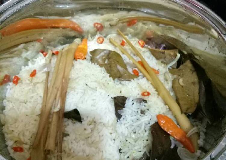 Resep Nasi liwet ricecooker