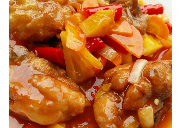  Resep  Koloke Ayam  Pedas  Manis  Kraiiuk oleh Astrid 