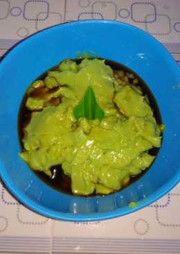 Bubur sumsum hijau (tekstur lembut, tanpa pewarna buatanð³)