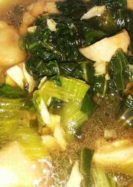 Sayur pokchoy saus tiram