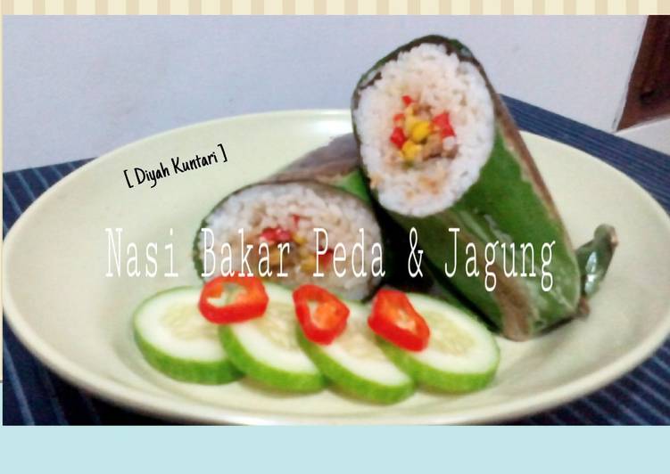 gambar untuk resep Nasi Bakar Peda & Jagung