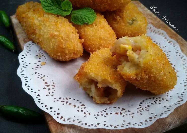 Resep Kroket kentang By Laila's Kitchen