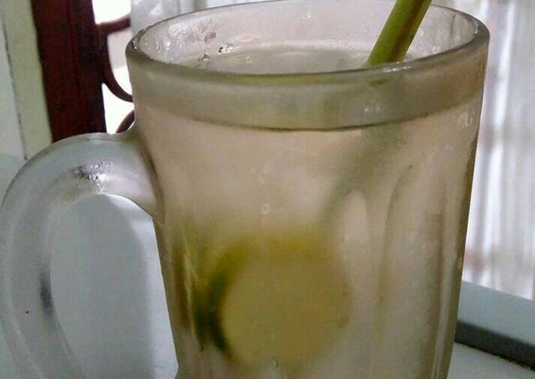 resep Wedang Serai + jeruk nipis