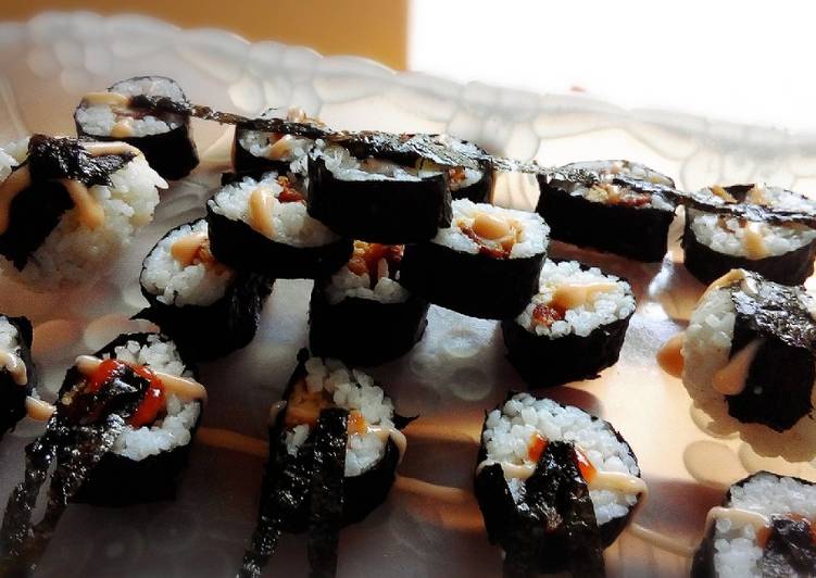 resep lengkap untuk Sushi Crispy