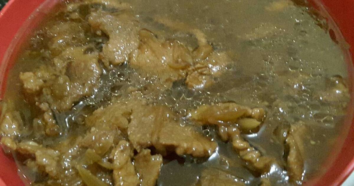 15 resep  babi  kuah  asam enak dan sederhana Cookpad