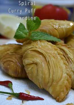 Spiral Curry puff Sardine