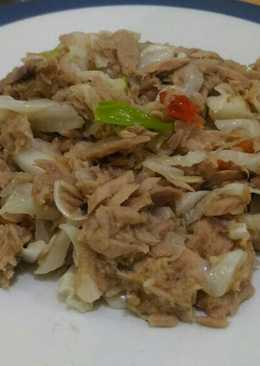 Tumis tuna kalengan